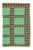 Scarf | Green squares