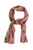 Scarf | Pink w/ flowers & parrots