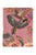 Scarf | Pink w/ flowers & parrots