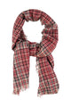 Scarf | Red squares