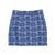 Short skirt | Blue w/ tigers allover