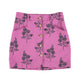 Short skirt | Fuchsia w/ flowers