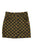 Short skirt | Green & black squares