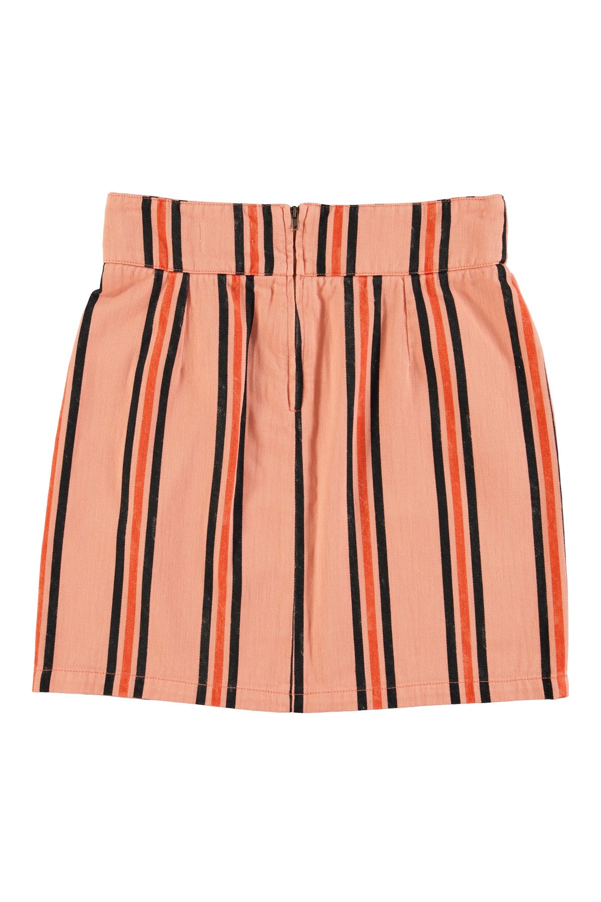 Short skirt | Light pink w/ stripes
