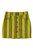 Short skirt | Olive green w/ stripes