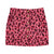 Short skirt | Pink w/ animal print