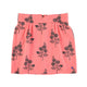 Short skirt | Pink w/ flowers