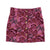 Short skirt | Purple w/ flowers allover