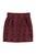 Short skirt | Raspberry w/ snake  print
