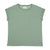 Short sleeve linen t-shirt | Green