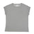 Short sleeve linen t-shirt | Grey