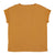 Short sleeve t-shirt | Camel linen