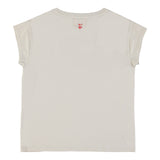 Short sleeve t-shirt | Light grey w/ "motel el greco" print