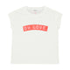 Short sleeve t-shirt | white w/ "oh love" print