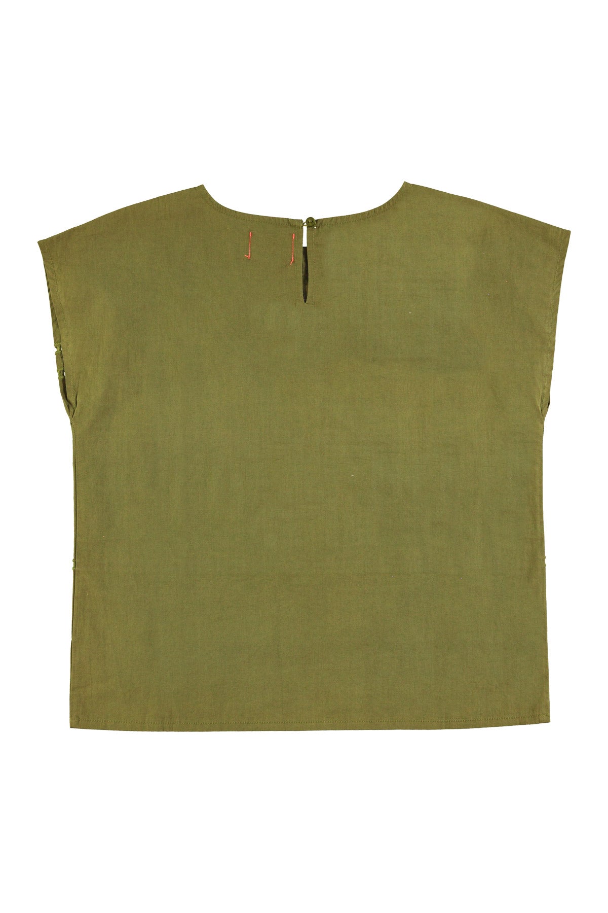 Sleeveless blouse | Army green