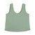 Sleeveless linen top w/ v-neck | Green