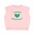 Sleeveless sweatshirt | pink w/ "l'amour" print