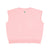 Sleeveless sweatshirt | pink w/ "l'amour" print