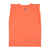 Sleeveless t-shirt w/ shoulder pads | Orange  w/ "sicilian summer story" print