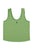 Sleeveless top w/ v-neck | Green w/ "eagle" print