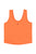 Sleeveless top w/ v-neck | Orange w/ "oh yeah" print