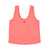 Sleeveless top w/ v-neck | Pink w/ "sisters department" print