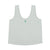 Sleeveless top w/ v-neck | light grey w/ "l'amour" print