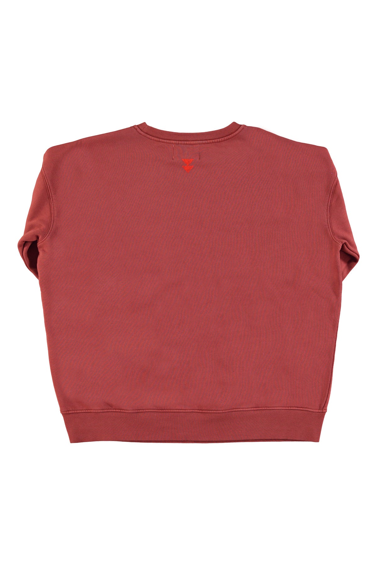 Sweatshirt | Bordeaux w/ "say cheese" print