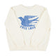 Sweatshirt | Ecru w/ "blue bird" print