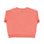 Sweatshirt | dark pink w/ "love" print