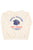 Sweatshirt w/ peter pan collar | White w/ "datil pepper" print