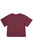 T-shirt w/ short sleeves | Aubergine linen
