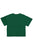 T-shirt w/ short sleeves | Green linen