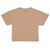 T-shirt w/ short sleeves | Light brown w/ "tomato" print