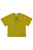 T-shirt w/ short sleeves | Olive green linen