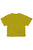 T-shirt w/ short sleeves | Olive green linen