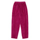 Trousers | Fuchsia velvet