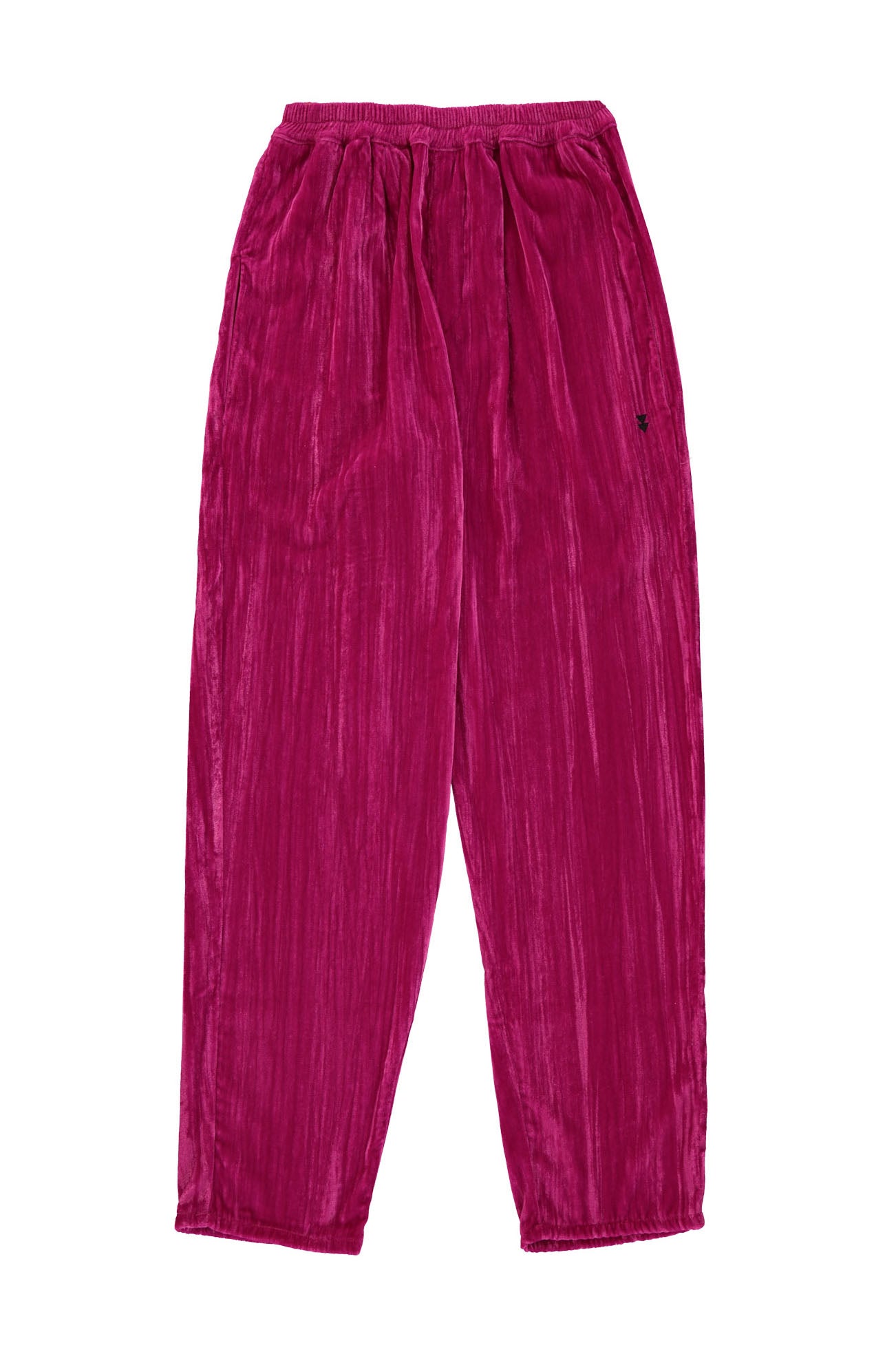 Trousers | Fuchsia velvet