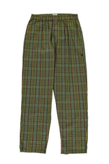 Trousers | Green checkered