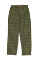 Trousers | Green checkered