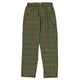 Trousers | Green checkered