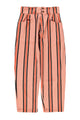 Trousers | Light pink w/ stripes