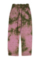 Trousers | Pink & green tie dye