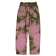 Trousers | Pink & green tie dye