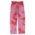 Trousers | Pink & red tie dye