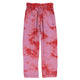 Trousers | Pink & red tie dye