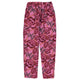 Trousers | Purple w/ flowers allover