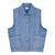 Waistcoat | Washed blue