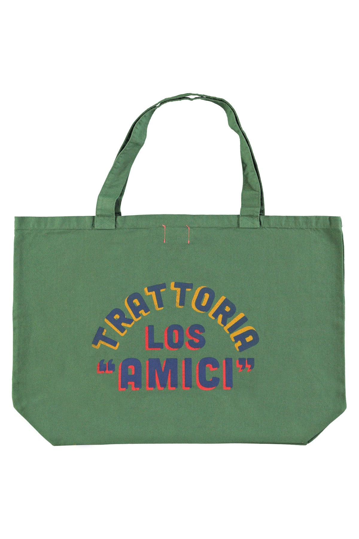 XL bag | Green w/ "los amici"