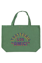XL bag | Green w/ "los amici"